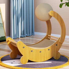 猫スクラッチベッド 木製サイザル麻猫スクラッチボード 多機能猫スクラッチチェア 屋内用
