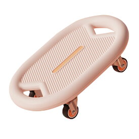腹部の筋肉を行使するスケートボード ハンドルのデザイン堅牢な EVA プラスチック簡単に運ぶ膝パッド腹部フィットネス (ピンク)