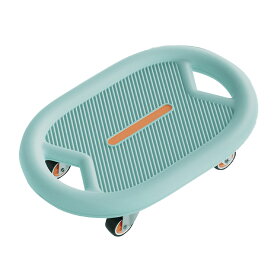 腹部の筋肉を行使するスケートボード ハンドルのデザイン堅牢な EVA プラスチック簡単に運ぶ膝パッド腹部フィットネス (青)