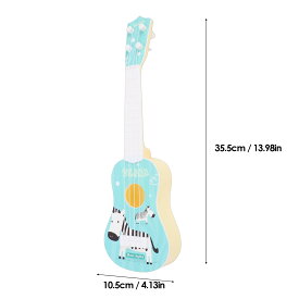 【子供が大好き～】ギターおもちゃ 4タイプ 子供ギター ウクレレ 初めてのギター 楽器おもちゃ プラスチック製 子供おもちゃ チューニング可能 ミニギター ミニウクレレ モデル キッズ ギターおもちゃ 楽器玩具 子供の日 誕生日 プレゼントギフト