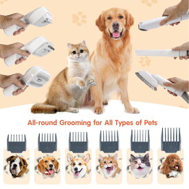 【新品クーポンあり】ペットバリカン 吸引式 犬バリカン ペットグルーミング掃除機 静音 吸引 バリカン 犬用バリカン ペット掃除機 犬 ペット用品 ペット用バリカン 小 中型 犬 カット バリカン トリミング 換毛期対策 一年保証