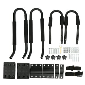 1yA JbN[tbN LA {[g JbN Kayak Carrier Boat Canoe Ski Surf Snowboard Roof Top Mounted J-Bar Rack JbNLA {[g Jk[ XL[ T[t Xm[{[h [t gbv }