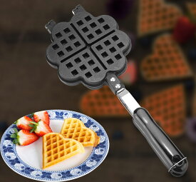 楽天市場 ハート型 ワッフルメーカー 鍋 フライパン キッチン用品 食器 調理器具の通販
