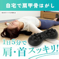 自宅で肩甲骨はがし 肩甲骨 ピロー 肩 かた 首 肩甲骨 肩甲骨はがし ピロー コリ こり 肩こり ツボ押し …