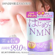 【20%OFFクーポン配布中！期間限定】はじめてのNMN NMNサプリメント 約1ヶ月分 60粒入り 1日2粒 高純度99…