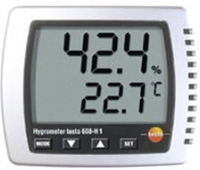 コンパクト 日本未発売 【WEB限定】 低価格で温湿度 露点の連続計測に最適 テストー testo608-H1 型番 6081 0560 卓上式温湿度計