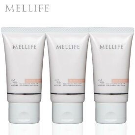 【MELLIFE公式】メリフ バリアクリーム 3個｜保湿クリーム 40g ｜保湿ケア 保護 肌荒れ スキンケア 乾燥肌 脂性肌 敏感肌 混合肌 ハリ ツヤ ビタミン配合 アミノ酸 うるおい 無添加 無香料 国内製造