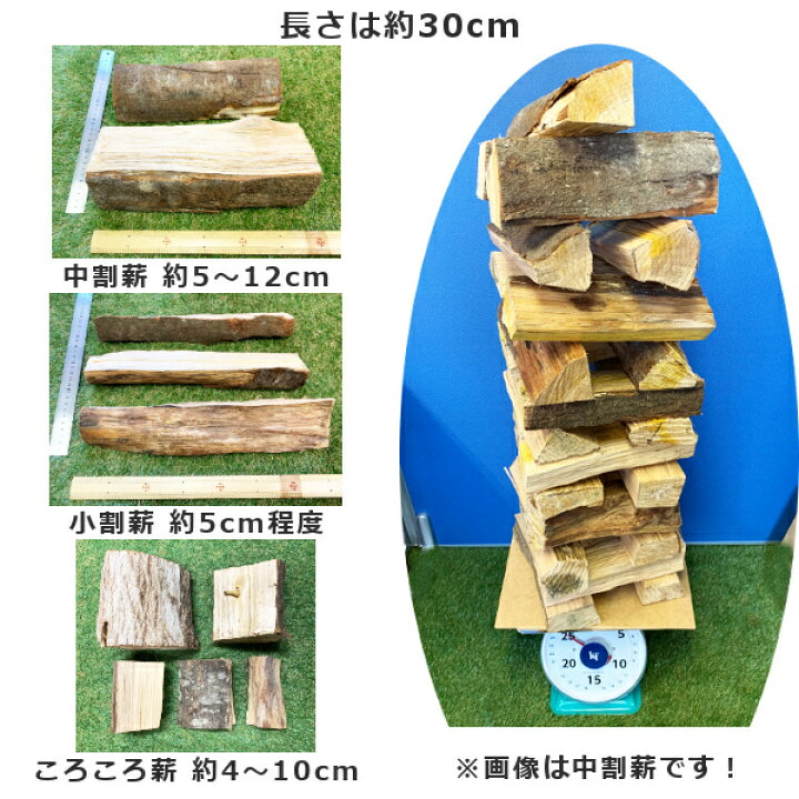 楽天市場】薪 広葉樹MIX B級 25kg 15kg 樹種多彩 広葉樹乾燥薪 備蓄 