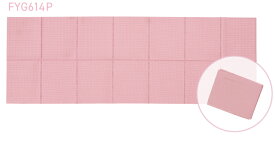 アルインコ：折りたたみヨガマット（ピンク）/FYG614P