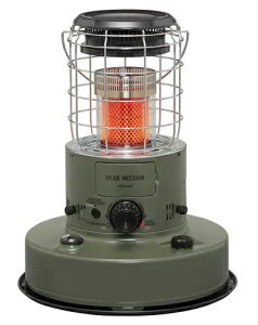 トヨトミ:【Gearシリーズ】【限定モデル】対流型石油ストーブ(グリーン)/RR-GER25-G