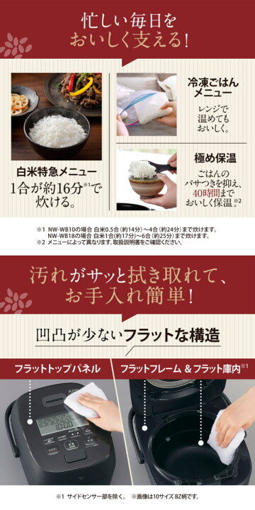楽天市場】象印：圧力IH炊飯ジャー極め炊き（5.5合炊）(スレート 