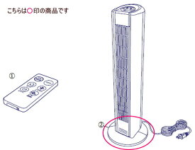 ツインバード部品：ベース(前・後セット)/582156扇風機用