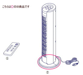 ツインバード部品：ベース/582159扇風機用