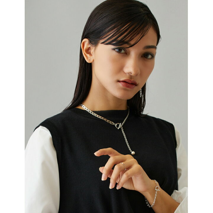楽天市場】【最大15％OFFクーポン！】ネックレス ロングネックレス Y字 