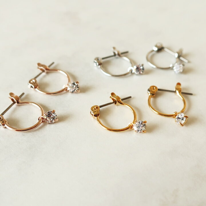 楽天市場】5%OFFクーポン イヤリングピアス ノンホールピアス 日本製 