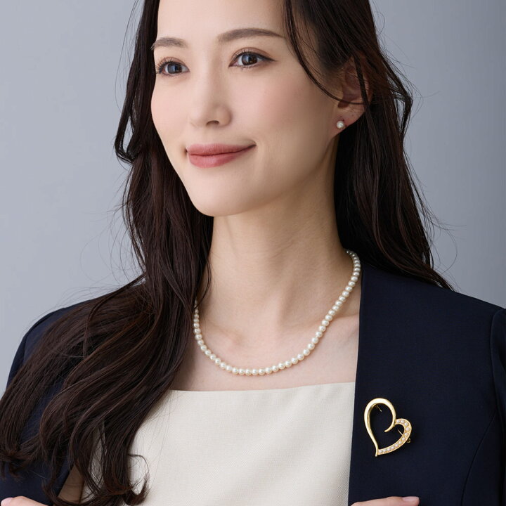 楽天市場】【20%OFFクーポン対象！】 ブローチ ハート 日本製 K18GP 