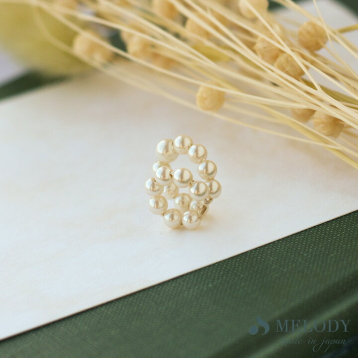 イヤーカフ パール 2連 重ね付け風 ボール 軟骨 片耳 イヤカフ ウェアリング ピアス イヤリング 個性的 イヤカフス 母の日 最大58 Offクーポン