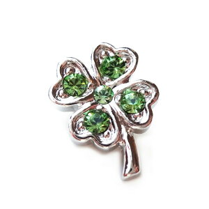 【期間限定クーポン★20%OFF】マスク おしゃれ マスクピアス マスクチャーム チャーム 日本製 金属アレルギー対応 ニッケルフリー 18KGP レディース かわいい 人気 女性 クローバー スナップ