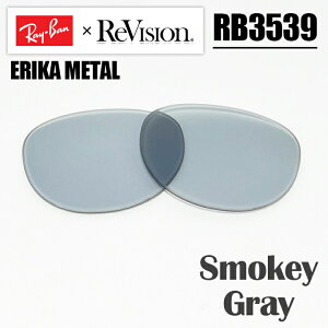 �y ReVision × Ray-Ban�zRB3539�p ���������YSmokey Gray / �X���[�L�[�O���[ERIKAMETAL / �G���J���^��RB3539-LD4 �T���O���X