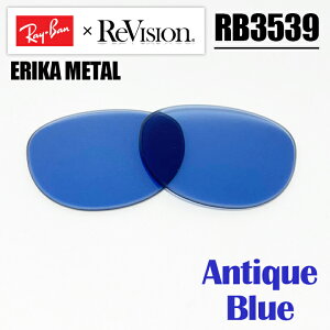 �y ReVision × Ray-Ban�zRB3539�p ���������YAntique Blue / �A���e�B�[�N�u���[ERIKAMETAL / �G���J���^��RB3539-LD10 �T���O���X