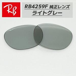 �yRB4259F-L87�zRay-Ban ���C�o��RB4259F�p �������������Y 53�T�C�Y�����y�ʃv���X�`�b�N�@���C�g�O���[���S�E�������@�ȒP����RB4259F-60187 / 0RB4259F-601/87
