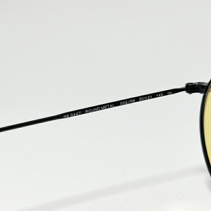 楽天市場】Ray-Ban レイバン RB3447 イエロー 黄色 ラウンドメタル 