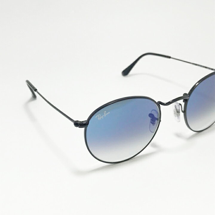楽天市場】Ray-Ban レイバン RB3447 ブルー グラデ ラウンドメタル 