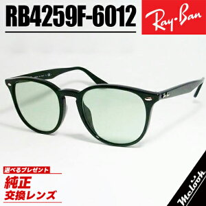 Ray-Ban ���C�o�� RB4259F �O���[�� 53�T�C�Y�T���O���X �N���V�b�N�u���b�N × ���C�g�O���[��  ���{�������K�i  �̈��S���|�\�l / �i���� �ȂǑ����̗L���l�����p�I�I�ׂ鏃�����������Y�t���I