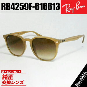 Ray-Ban ���C�o�� RB4259F �u���E�� 53�T�C�Y�T���O���X �N���V�b�N�x�[�W�� × �u���E���O���f�[�V����  ���{�������K�i  �̈��S���|�\�l / �i���� �ȂǑ����̗L���l�����p�I�I�ׂ鏃����������