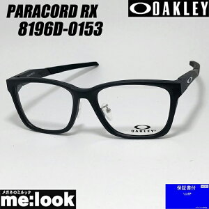 OAKLEY I[N[ OX8196D-0153ዾ Kl t[ TOXPARACORD@pR[hxt TeubNrWYłDȃTOX쐬\