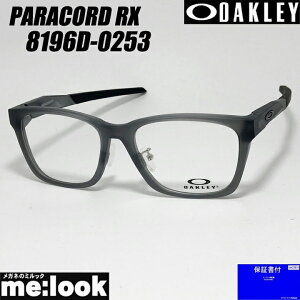 OAKLEY I[N[ OX8196D-0253ዾ Kl t[ TOXPARACORD@pR[hxt TeO[X[NrWYłDȃTOX쐬\
