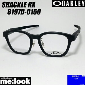 OAKLEY I[N[ OX8197D-0150ዾ Kl t[ TOXSHACKLE RX@VbNRXxt TeubNrWYłDȃTOX쐬\