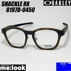 OAKLEY I[N[ OX8197D-0450ዾ Kl t[ TOXSHACKLE RX@VbNRXxt }bguEg[^XrWYłDȃTOX쐬\