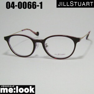 JILL STUART ジルスチュアートレディース眼鏡 メガネ フレーム サングラス04-0066-3 サイズ47パープルリビジョン製レンズでお好きなサングラス作成可能