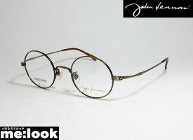 John Lennon　ジョンレノン日本製 made in Japan丸メガネ クラシック眼鏡 メガネ フレームJL1085-3-44 度付可 アンティークゴールド