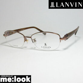 LANVIN　ランバン日本製　made in Japanレディース 眼鏡 メガネ フレームVLC503J-0A40-53 度付可ブラウン