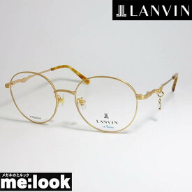 LANVIN　ランバン日本製　made in Japan 眼鏡 メガネ フレームVLB006J-0SM6-51 度付可ビンテージゴールド