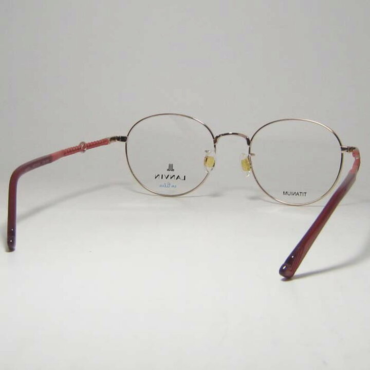 楽天市場】LANVIN ランバン眼鏡 メガネ フレームVLB017J-0K3R-50 度付 