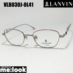 LANVIN ランバン眼鏡 メガネ フレーム サングラスVLB030J-0L41-49 度付可ピンクゴールドリビジョン製レンズでお好きなサングラス作成可能