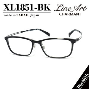 Line Art ���C���A�[�g�ዾ ���K�l �t���[�� �T���O���X�����Y�ō��̂����S�n �`��L��XL1851-BK-54�x�t�� �u���b�N���r�W�����������Y�ł��D���ȃT���O���X�쐬�\
