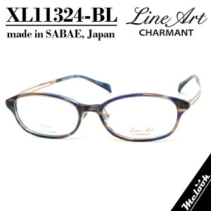 Line Art ���C���A�[�g�ዾ ���K�l �t���[�� �T���O���X���f�B�[�X �������� �w�lXL11324-BL-51 ��������ݗl ���f���ō��̂����S�n �`��L���x�t�� �u���[�f�~ ��