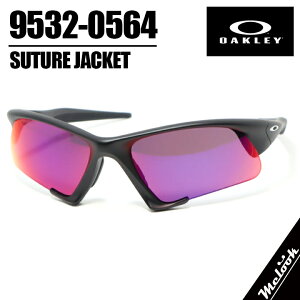 OAKLEY �I�[�N���[ �T���O���XOO9532-0564 9532-0564Suture Jacket �X�[�`���[�W���P�b�g�}�b�g�u���b�N �v���Y�����[�h009532-0564 Prizm Road