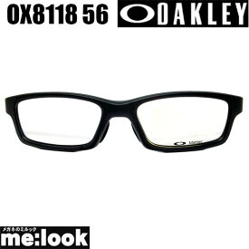 OAKLEY オークリー パーツCROSSLINK クロスリンク OX8118 56サイズフロントパーツサテンブラック8118-F-56-SBKOX8029より少しカーブが浅くかけ易い