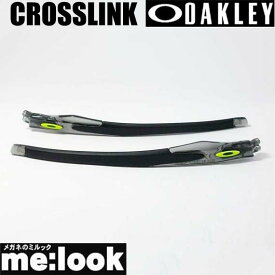 OAKLEY オークリー カスタム パーツCROSSLINK クロスリンクテンプルキット グレイスモーク ブラック　アイコン：レティーナバーン100-183-GYBKRT