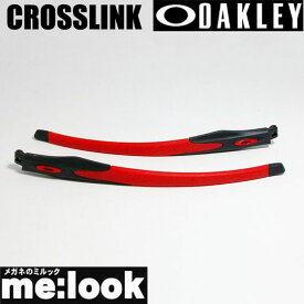 OAKLEY オークリー パーツCROSSLINK クロスリンクテンプルキット サテンブラック　/ レッド100-183-SBKR