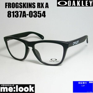 OAKLEY I[N[ OX8137A-0354ዾ Kl t[ TOXFROGSKINS RX A tbOXLRXTeubNAWAtBbg xtrWYłDȃTOX쐬\