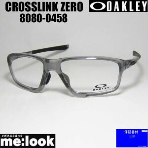 OAKLEY I[N[ OX8080-0458ዾ Kl t[ TOXCROSSLINK ZERO NXN[ xtOCVhE AWAtBbgrWYłDȃTOX쐬\