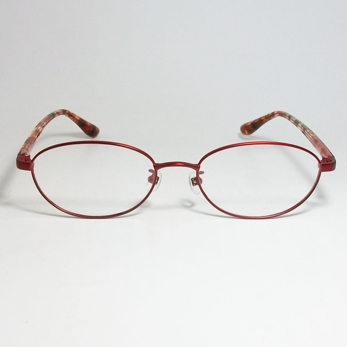 Pinky&Dianne ピンキー&ダイアン レディース眼鏡 メガネ フレームPD8031-5-53 度付可レッド | メガネのミルック
