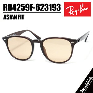 RayBan ���C�o�� RB4259F-623193-50�T���O���X �ዾ ���K�lRB4259F-6231/93-50 �N���A�u���E���g�����X�y�A�����g �u���E���A�W�A���t�B�b�g �t���t�B�b�g