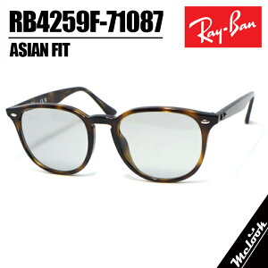 RayBan ���C�o�� RB4259F-71087-53�T���O���X �ዾ ���K�lRB4259F-710/87-53 ���C�g�n�o�i�u���E���f�~ ���C�g�O���[�A�W�A���t�B�b�g �t���t�B�b�g